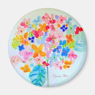Imã Íman Hydrangea por Ariella & Lily Design