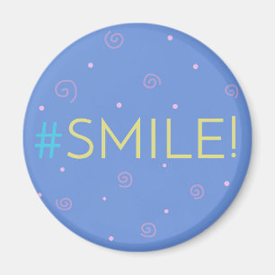 Imã Íman inspirador - Hashtag azul Mag #smile!