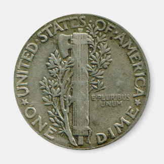 Imã Íman inverso Mercúrio 1943 EUA