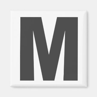 Imã Íman letra “m "