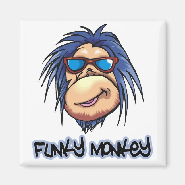 Imã Íman Macaco Funky (Frente)
