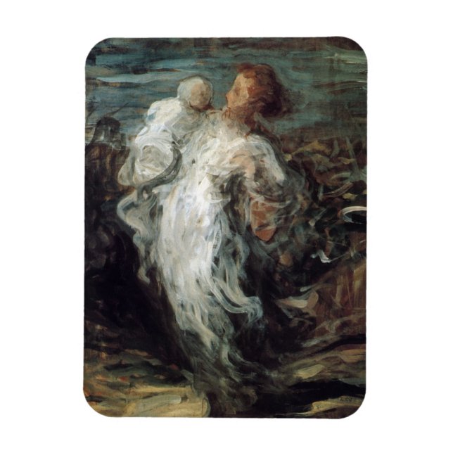 Ímã Íman "Mãe com Criança" (Vertical)