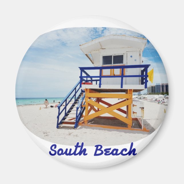 Imã Iman Miami South Beach Tower Patrol (Frente)