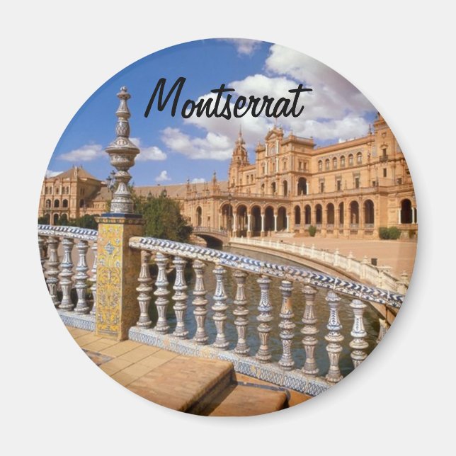 Imã Íman montserrat (Frente)