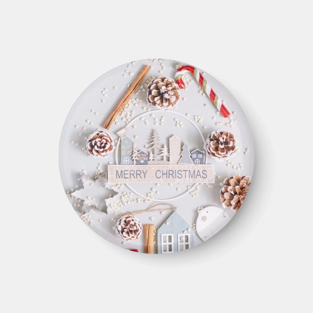 Imã Imán Navidad (Frente)