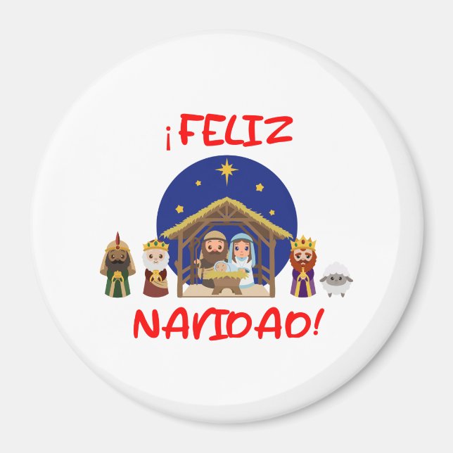 Imã Imán navideño (Frente)