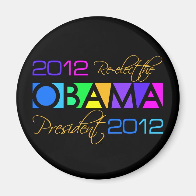 Imã Íman OBAMA 2012 (Frente)