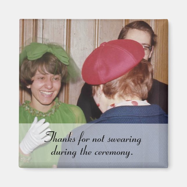 Imã Íman "Obrigados para não suar" (Frente)