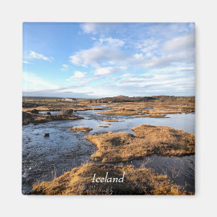 Imã Íman paisagístico da Islândia