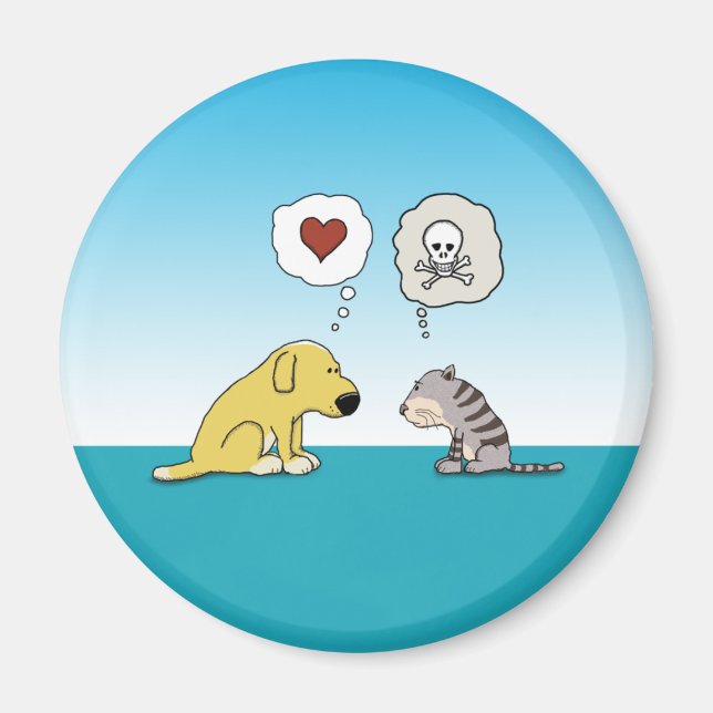 Imã Íman para cães e gatos (Frente)