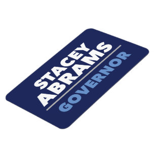 Ímã Íman para carros negros - Stacey Abrams para Gove