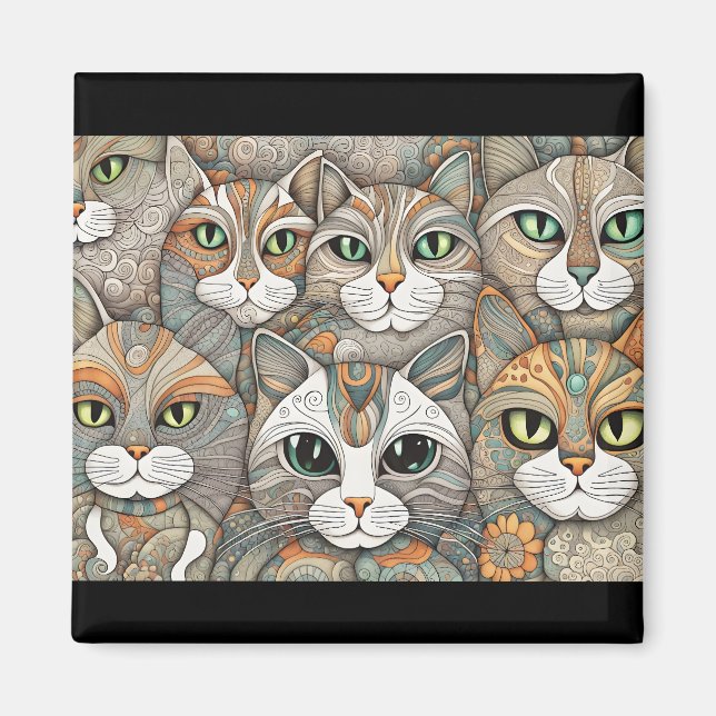 Imã íman para gatos calmantes (Frente)