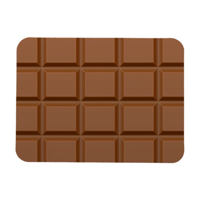 Ímã Íman personalizado "Bar de chocolate" (Horizontal)