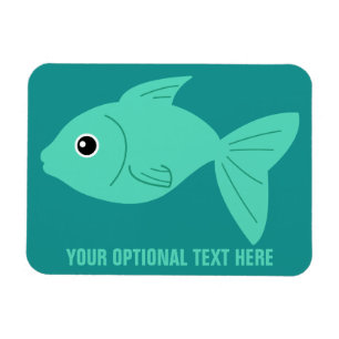 Ímã Íman personalizado de Peixe Cinto