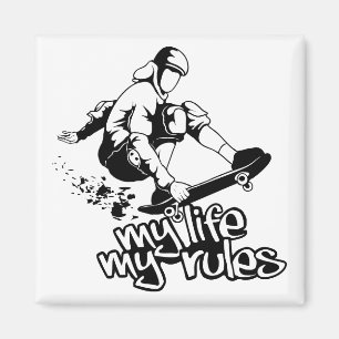 Imã Íman personalizado de skate