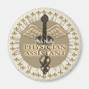 Imã Íman personalizado do Assistente Médico de Caduceu