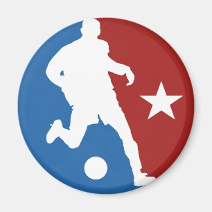 Imã Íman personalizado do jogador de futebol