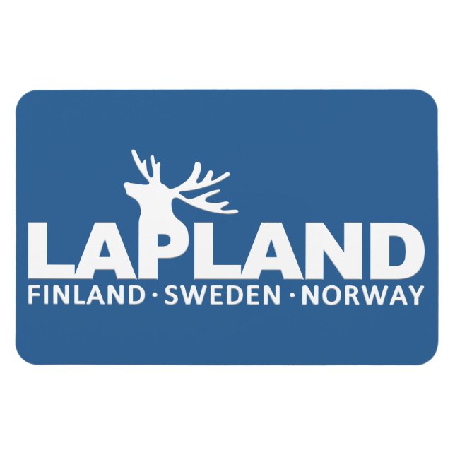 Ímã Íman personalizado LAPLAND (Horizontal)