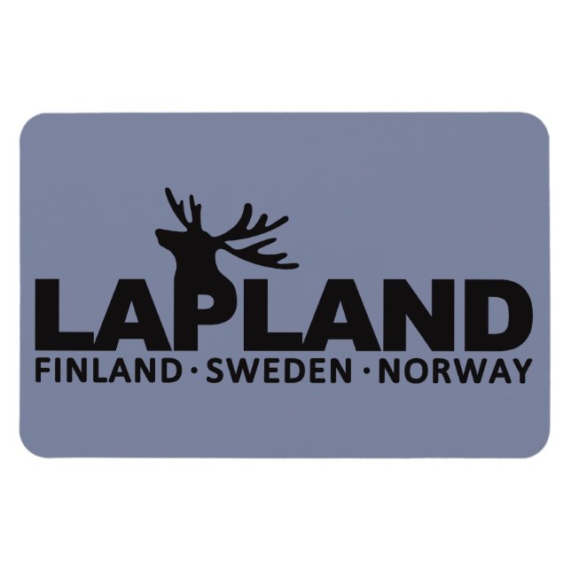 Ímã Íman personalizado LAPLAND (Horizontal)