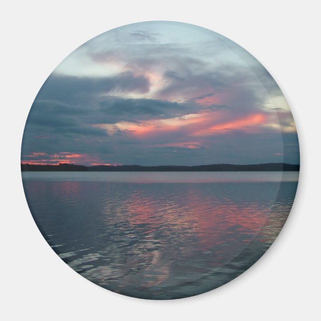 Imã Íman personalizado Pastel Sunset (Frente)