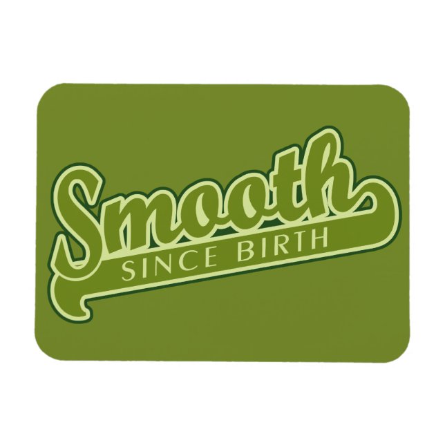 Ímã Íman personalizado SMOOTH (Horizontal)