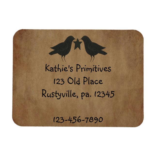 Ímã Íman Premium Crows (Horizontal)