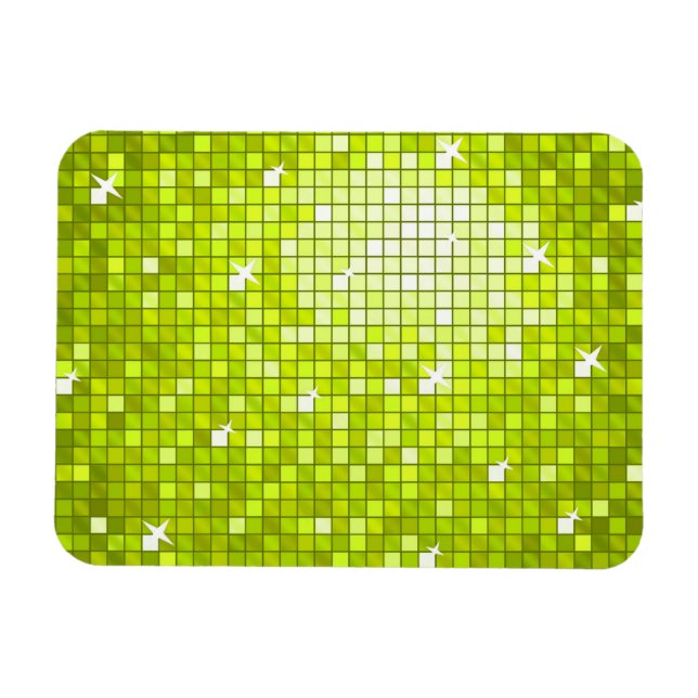 Ímã Íman premium Limão Azulejos Disco (Horizontal)