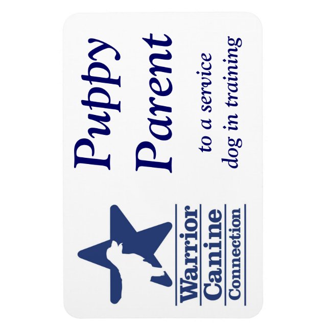 Ímã Íman Puppy Pai (Vertical)