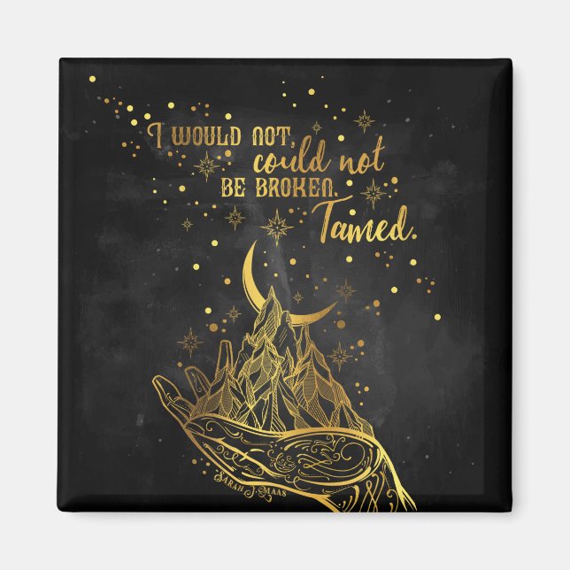 Imã Íman quebrado, violado (Frente)