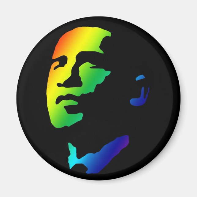 Imã Íman Rainbow Obama (Frente)