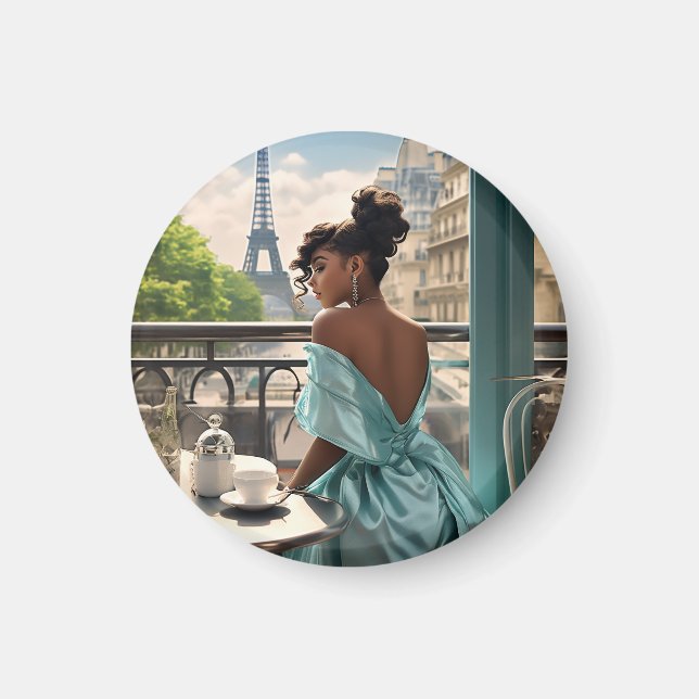 Imã Íman | Rapariga Em Paris (Frente)