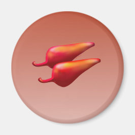 Imã Íman redondo Red Chilli Peppers