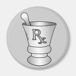 Imã Íman redondo RX Mortar Pestle