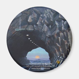 Imã Íman redondo "Tunnelvision"
