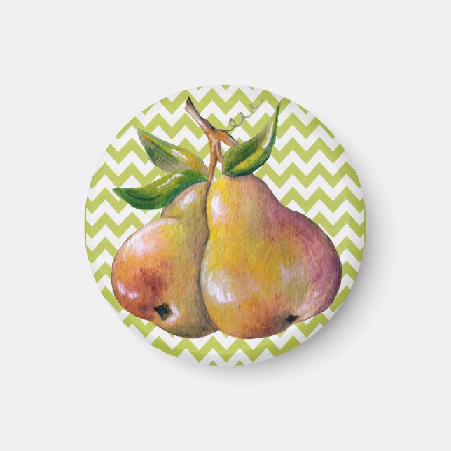 Imã Íman refrigerador de pera (Frente)