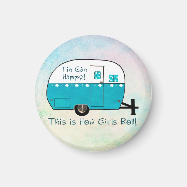 Imã IMAN | Retro Camper (Frente)