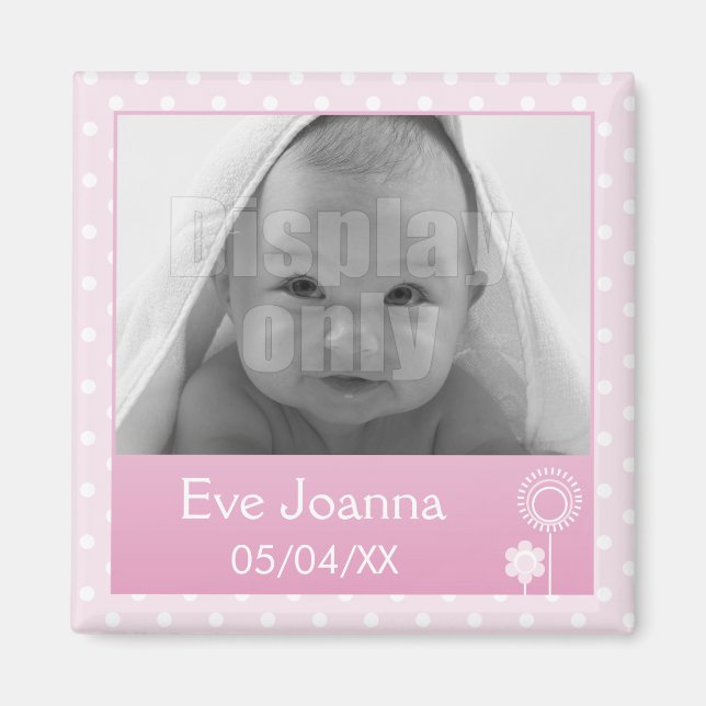 Imã Íman rosa (Frente)