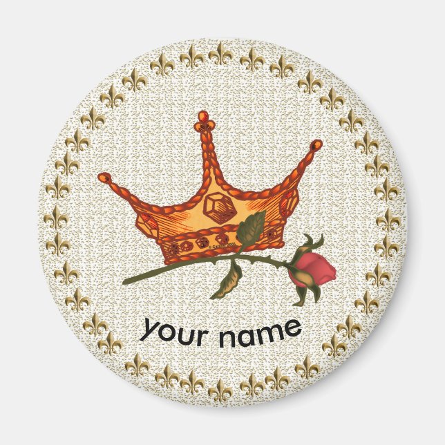 Imã Íman rosa (Frente)