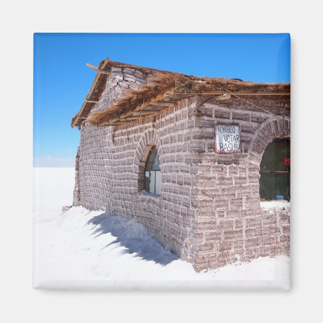 Imã Íman salino do hotel Uyuni (Frente)