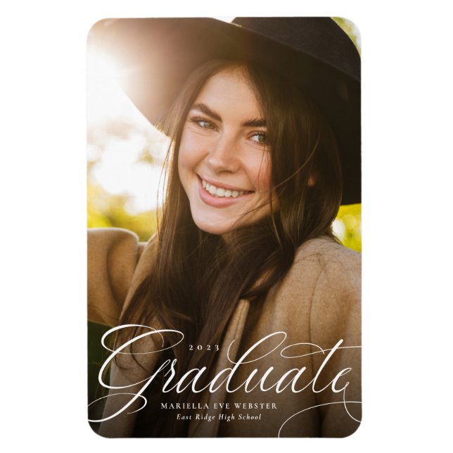 Ímã Íman simples de graduação vertical do formando de  (Vertical)