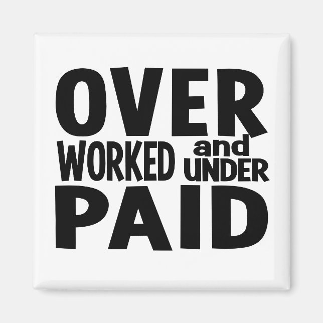 Imã Íman sobrecarregado, personalizável (Frente)