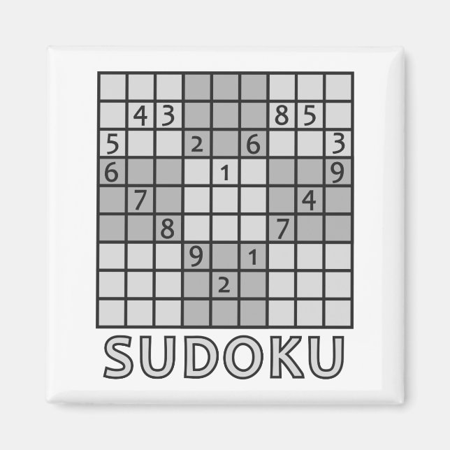 Imã Íman SUDOKU (Frente)