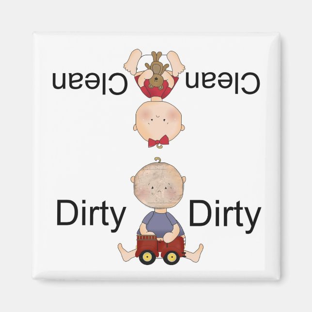 Imã íman sujo limpo (Frente)