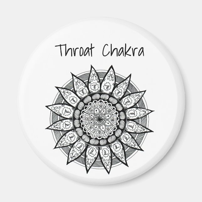 Imã Íman Throat Chakra (Frente)