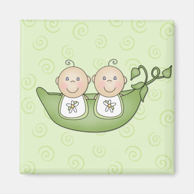 Imã Íman Twins Personalizável (Frente)