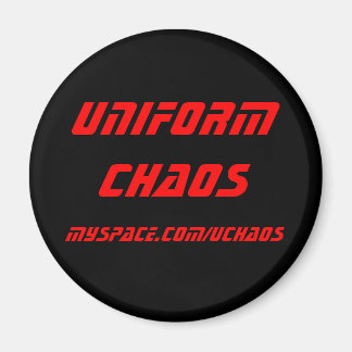 Imã Íman Uniform Chaos - Vermelho
