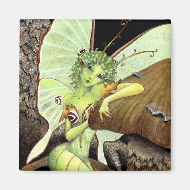 Imã Íman verde-fada (Frente)