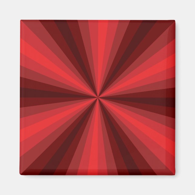 Imã Íman vermelho de ilusão óptica (Frente)