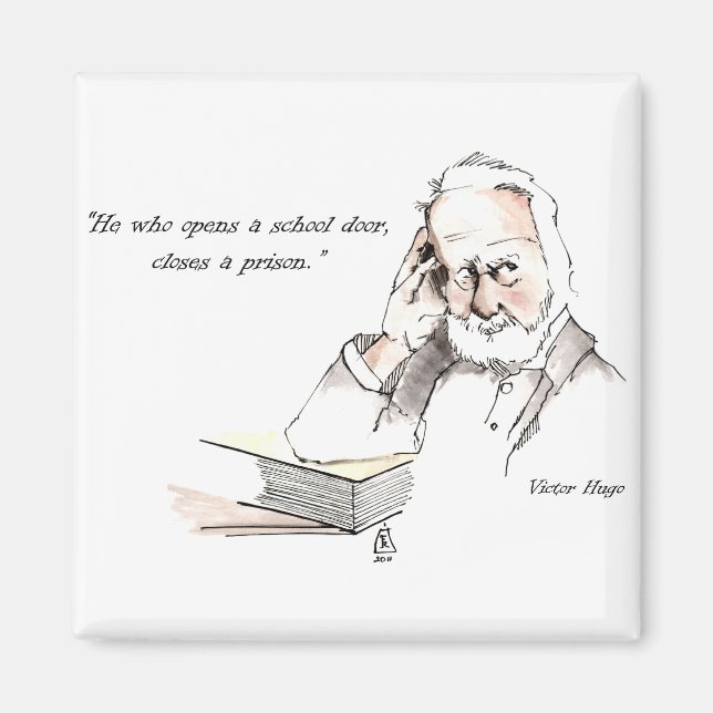 Imã íman Victor Hugo (Frente)