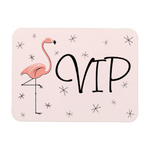 Ímã Íman VIP flexível Flamingo Pink
